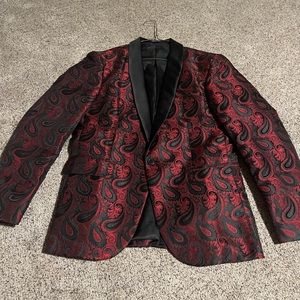 Men’s Red Suit Jacket
